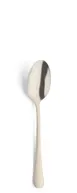 Amefa 1410AVB000345 Dessert Spoon - 7"3/16" Finish 18/0 Stainless Steel PVD Champagne - 1 Dozen 1 image