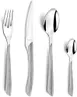 Amefa 2274PSBX00305 Dinner Knife – 9" 13/0 Stainless Steel, Gray Wood‑Grain ABS Handle – 1/Case 1 image