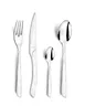 Amefa 2274PVBX00305 Dinner Knife – 9" 13/0 Stainless Steel, White Wood‑Grain ABS Handle 1/Case 1 image