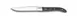 Amefa 2520GZB000113 - Royal Steak Knife, 8 13/16" Stainless Steel Serrated Blade, Silver Gray Pakkawood Handle, Restaurant Grade Professional - 1/Case 1 image