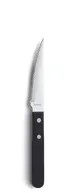 Amefa 700000B000315 Serrated Steak Knife, 8-1/4" Mirror Finish Blade, 3Cr14 Stainless Steel - 1 Dozen 1 image