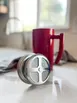 Frieling 7007 French Press, Double‑Wall Insulated 34 fl oz Red Lacquered, Coffee & Tea Maker 2 image