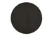 Davanti Frieling Mattola Placemats 80001 - Round 15" Placemat, Black, Antimicrobial, Dishwasher Safe 1 image