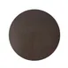 Davanti Frieling 80002 - Round 15" Vinyl Placemat, Dark Brown, Antimicrobial, Anti‑Slip, Dishwasher 1 image