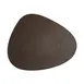 Davanti Frieling Mattola Placemats 80202 - Vinyl Placemat 18.5" x 15.3", Dark Brown, Dishwasher Safe 1 image