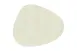 Davanti Frieling Mattola Placemats 80203 - Stone Vinyl Placemat 18.5" x 15.3", Ecru, Dishwasher Safe 1 image