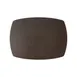 Davanti Frieling Mattola Placemats 80302 - Rectangle 14" x 18" Vinyl Dark Brown Anti‑Slip - 1/Each 1 image