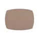 Davanti Frieling Mattola Placemats 80310 - Placemats 14" x 18" Taupe Vinyl Anti‑Slip Dishwasher Safe 1 image