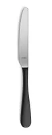 Amefa 8051LTB000305 Dinner Knife - 9¼" Half PVD Black Finish, 13/0 Stainless Steel Handle, 1 Dozen 1 image