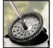 Frieling 9104-PLUNGER Plunger Assembly for 8" French Press, Steel, No Lid - 1 Each 1 image