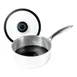 Black Cube BC320 - 8" Quick Release Saucepan, 2.5 Qt, Stainless Steel, Oven Safe to 500°F, PFOA‑Free 1 image
