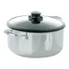 Black Cube BC528 Stockpot, 7.5 Qt 11" Dia., Stainless Steel, Induction Ready 1 image
