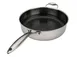 Black Cube BC728 Hybrid Saute Pan with Lid, 11" Diameter, Nonstick Black Finish, 4.5 Quart Capacity 2 image