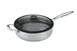 Black Cube BC728 Hybrid Saute Pan with Lid, 11" Diameter, Nonstick Black Finish, 4.5 Quart Capacity 1 image