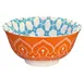 Cilio C107692-6 Mandala Porcelain Bowl, 6" Diameter, 17 Oz Capacity, White Porcelain - 1/Case 1 image