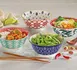 Cilio C107715-6 Fan Porcelain Bowl, 6" Diameter, 17 Oz Capacity, Round Shape, Porcelain, - 12/Case 2 image