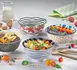 Cilio C107746-6 - Floral Porcelain Round Bowl, 6" Diameter, 17 Oz Capacity, Fine White Finish - Case 2 image