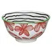 Cilio C107746-6 - Floral Porcelain Round Bowl, 6" Diameter, 17 Oz Capacity, Fine White Finish - Case 1 image