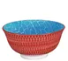 Cilio C107791-6 Porcelain Bowl, 6" Diameter, 17 Oz Capacity, Red Round China Dinnerware - 1/Case 1 image