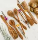 Cilio C182033 Toscana Cooking Spoon, 11.8" Length, Brown Handle, Premium Serving Spoon for Kitchen 2 image