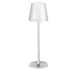 Cilio C190816 - LED Table Lamp, 4¼" Dia. x 13¾" H, Aluminum, 2.5W, 150 Lumen, Battery, USB Included 1 image