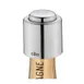 Cilio C300888 Champagne Sealer, Stainless Steel Shell, 1.66"x1.66"x1.75" Bottle Stopper Wine Service 1 image