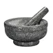 Cilio C420142 - Giant Mortar & Pestle, 7" Dia. x 5" H Mortar, 6.5" Pestle, Marble, 10-14" Length 1 image