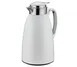 Cilio C543933 Beverage Server Venezia, 34 fl oz Plastic, Glass Liner, Screw‑On Cap, Push‑Button Pour 1 image