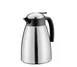 Cilio C544077 Savona Insulated Beverage Server, 34 Fl Oz Double-Wall Stainless Steel and Plastic Construction, Screw-Top Push-Button, Keeps Hot 12H or Cold 24H 1 image
