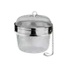Kuechenprofi K1099902810 - XL 4" Mesh Tea Ball Infuser, Stainless Steel, Locking Lid, Ball Type 1 image