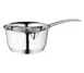 Kuechenprofi K2370502816 Sauce Pan – 1 Qt 6" Induction Ready, 2 Spouts, Handle, 18/8 Stainless Steel 1 image