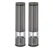 Kuechenprofi K3090032400 Boston Salt & Pepper Mill, 2" Dia x 9" H, Stainless Steel, Acrylic Top 1 image