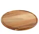 Zassenhaus M055498 - Acacia Wood Pizza Plate, 13" Diameter Round Dinnerware, Natural Finish 1 image
