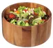 Zassenhaus M059151 Wood Salad Bowl, 5" x 9.8" Diameter, Acacia Wood, Natural Finish 2 image