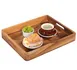 Zassenhaus M059212 Rectangular Acacia Wood Serving Tray, 20.5" x 17" x 2.4", Brown Finish 2 image