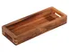 Zassenhaus M059229 - Rectangular Acacia Wood Tray, 13" x 5" x 1.8", Brown Finish, Tabletop Display 1 image