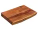 Zassenhaus M059311 - Rectangular Acacia Block Serving Platter 16" x 11.8" x 2", No Handle, Dinnerware 1 image