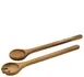 Zassenhaus M059342 - Acacia Wood Salad Server Set, 13" Length, Brown Handle, 2 pcs - 2/Set 1 image
