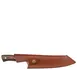 Zassenhaus M070965 - Hunter Chef Knife, 12" Stainless Steel Blade, Wood Handle, Sheath with Loop 2 image