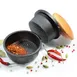 Zassenhaus M076141 XL Spice Buddy, 5.4"W x 3.8"D x 5.4"H Cast Iron with Beech Wood Lid 2 image