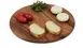 Frieling WTT1430 - 9" Natural Acadia Wood Trivet, Hand-Finished, Food-Safe, Water-Resistant - 4/Case 1 image