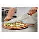 Mercer M18923 Rocking Pizza Cutter, 18" Stainless Steel Blade, Plastic Handle, Edge, NSF Certified 2 image