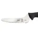 Mercer M23411 - Millennia 6" Offset Bread Knife, Wavy Edge, Steel Blade, Santoprene® Handle - 1/Each 1 image
