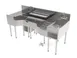 Perlick PCE68-C-4 Sink Combo Underbar Ice Bin/Cocktail Station 1 image