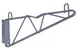 Quantum DWB18GY Wall Mount Shelving Bracket, Cantilever Arm, 18" Arms, Gray Epoxy, NSF Finish 1 image