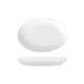 Turgla FLO28KY00 - Oval White Porcelain Flora Platter, 11" x 7" x 1.25" , Dinnerware Serving Tray 1 image
