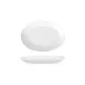 Turgla FLO32KY00 - Oval White Porcelain Flora Platter, 12.5" x 9" x 1.5", White Finish, Porcelain 1 image