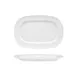 Turgla FLO34KYK00 - White Porcelain Flora Platter, 13" x 9" x 1" Serving Tray, Dinnerware 1 image