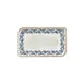 Turgla T-KRAAR34DT-6 Rectangular China Platter, 11.75" x 7" Porcelain Blue Finish - 1/Each 2 image