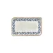 Turgla T-KRAAR34DT-6 Rectangular China Platter, 11.75" x 7" Porcelain Blue Finish - 1/Each 1 image